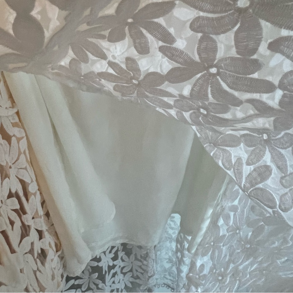 Like New! Lost + Wander White Lace Madonna Lily Maxi Dress | Size L - Picture 6 of 12